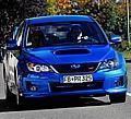 Seit 2010 ist der WRX STI in Deutschland als vier- oder fünftürige Limousine mit einem 300 PS starken Boxermotor erhältlich.